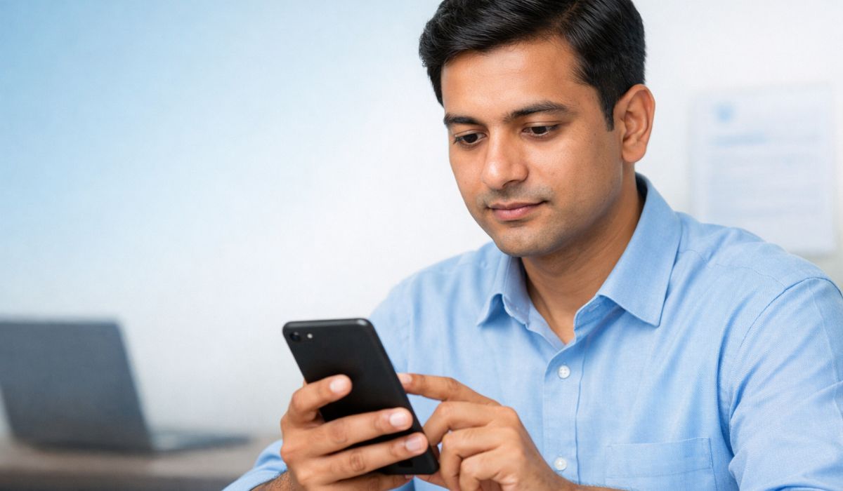 বিটিআরসি মোবাইল রেজিস্ট্রেশন চেক করে সিম তথ্য যাচাই করার ধারণাচিত্র