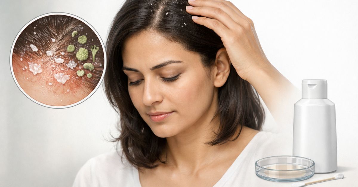 কিটোকন প্লাস শ্যাম্পু দিয়ে স্কাল্প কেয়ার চিকিৎসা