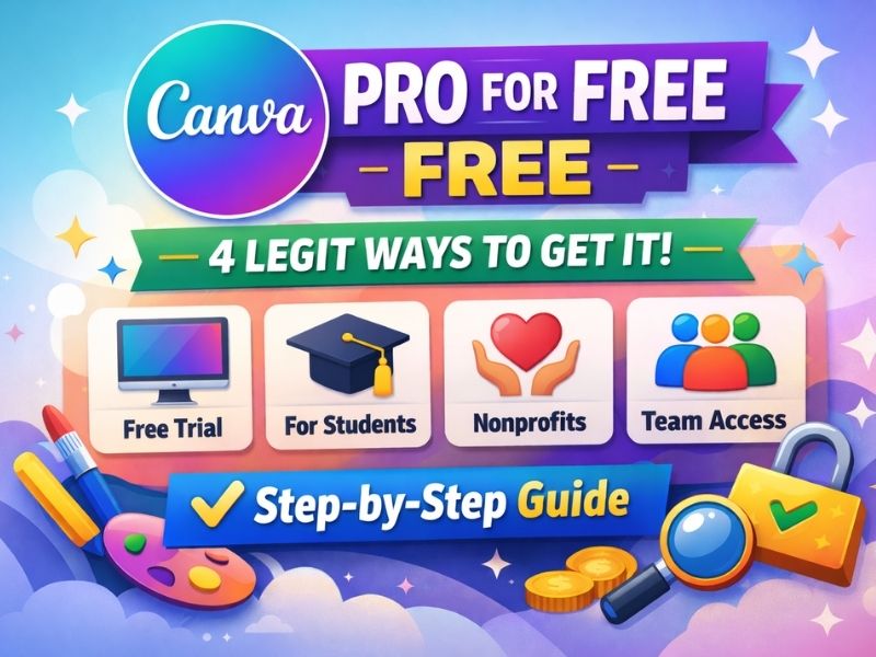 canva pro for free guide with legit methods