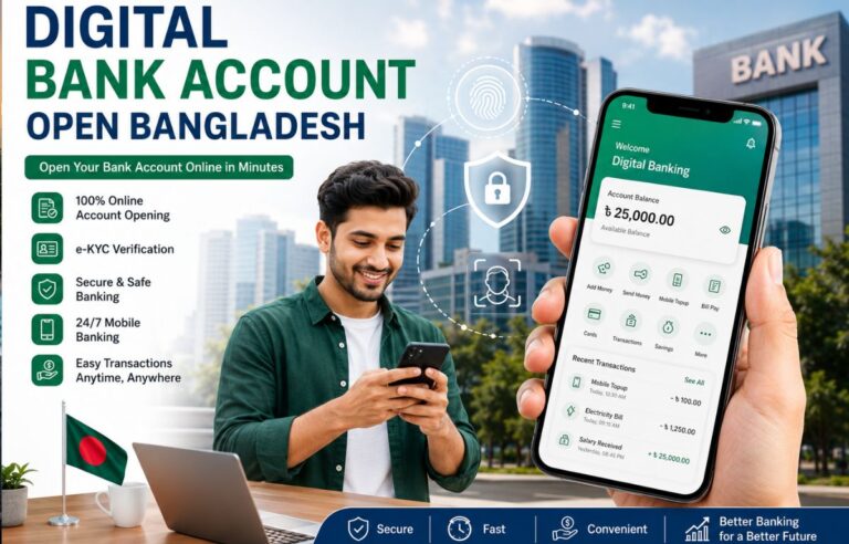 Digital Bank Account Open Bangladesh – Complete Online Guide